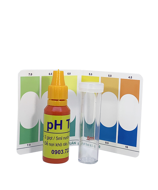 Dung Dịch Kiểm Tra pH 25ml - 300 Test